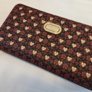 Brangio Black and Red Women's Wallet NWT